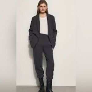 Massimo Dutton blazer and pants suit XS anthracite gray
